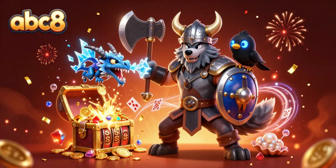 Spin the reels and explore the treasure-filled world of abc8 with Viking warriors and dragons.