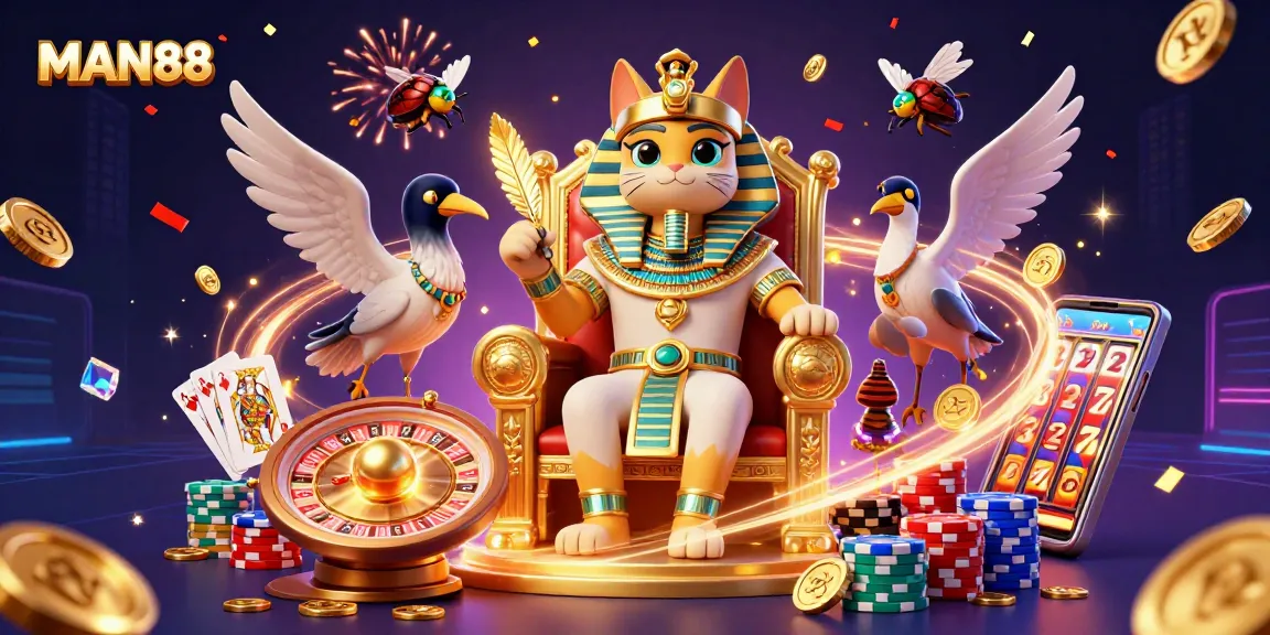 Spin the roulette wheel and win at MAN88 with immersive pharaoh-themed gaming.