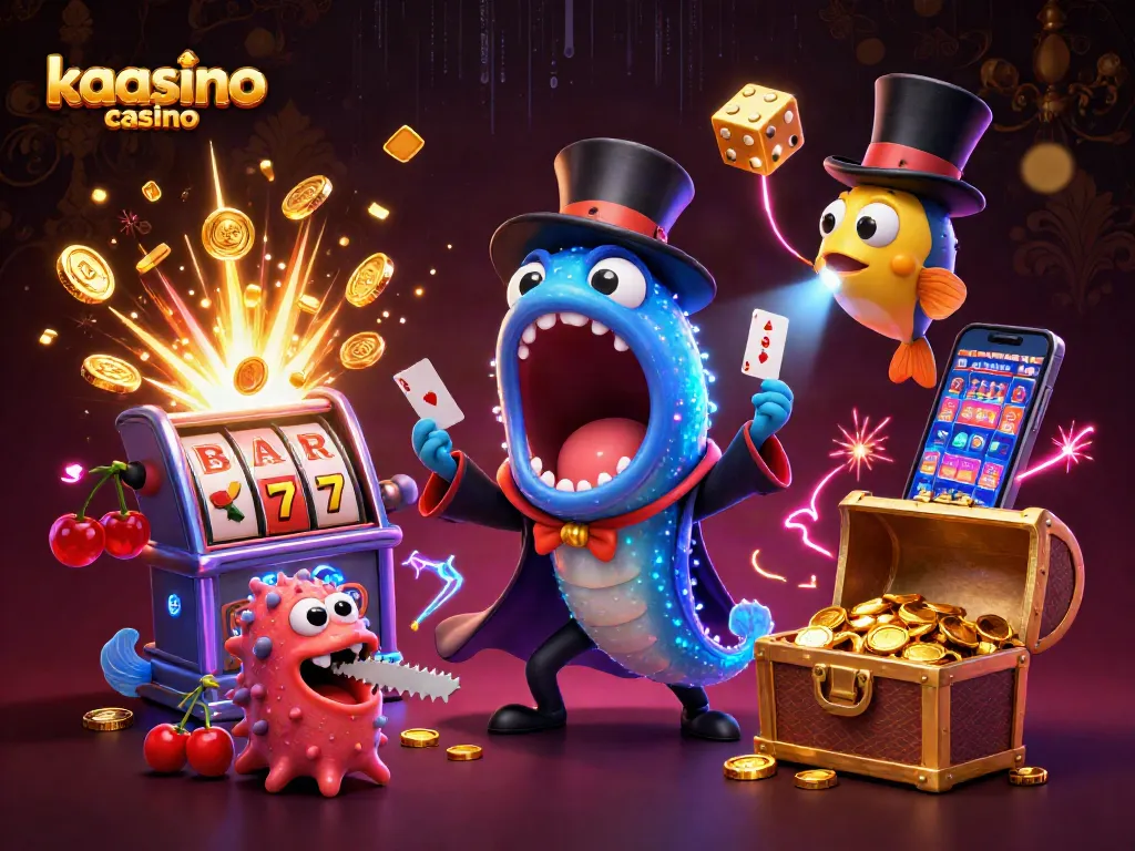Experience thrilling gaming with kaasino casino's deep-sea characters and rich slot action bursting with excitement.