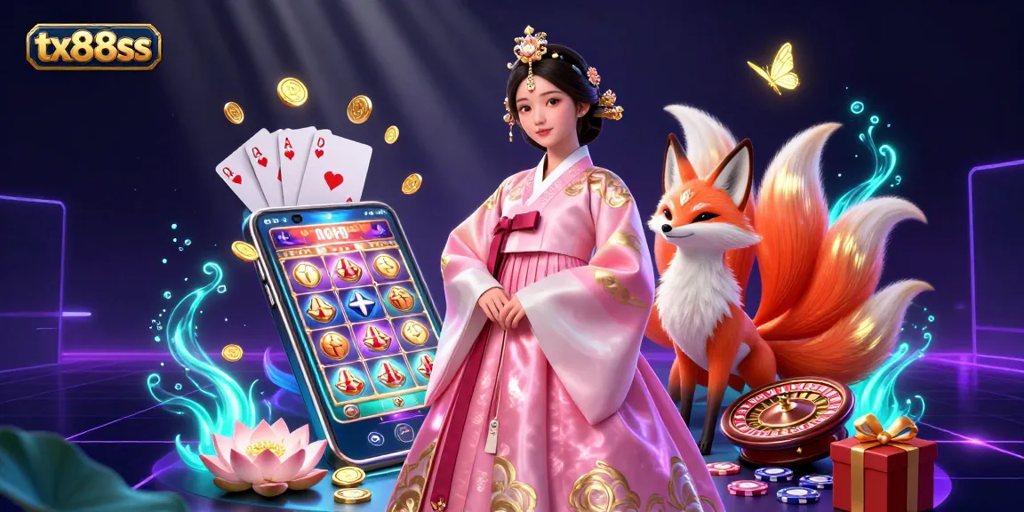 Experience thrilling gambling at tx88ss with vibrant 3D visuals and gaming elements, showcasing excitement and wins.