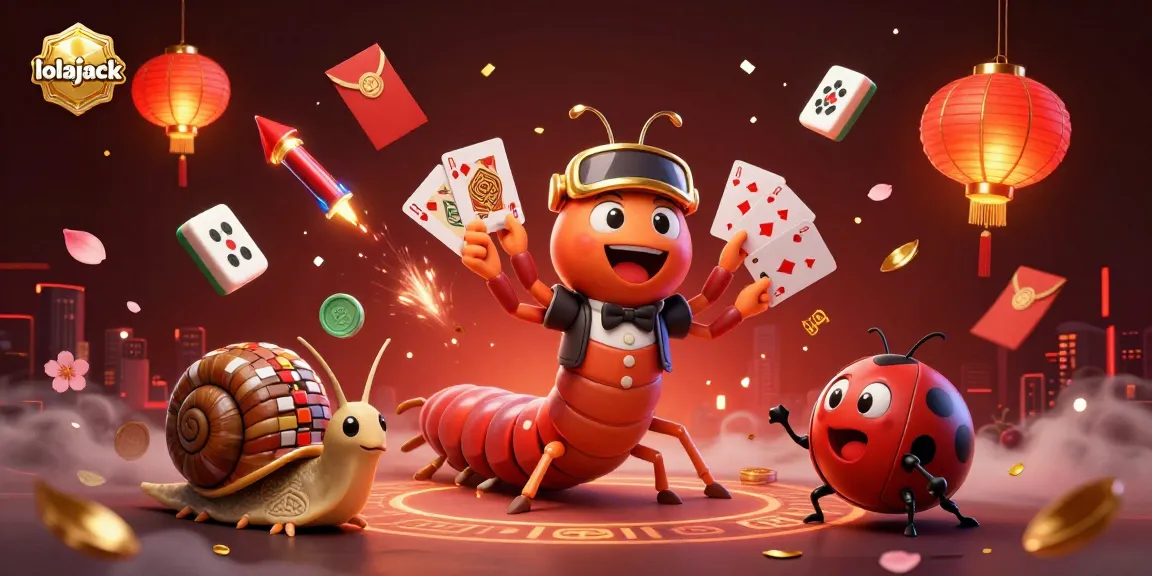 Experience the excitement of gaming at lolajack Casino with a lively 3D illustration showcasing a vibrant dealer scene.