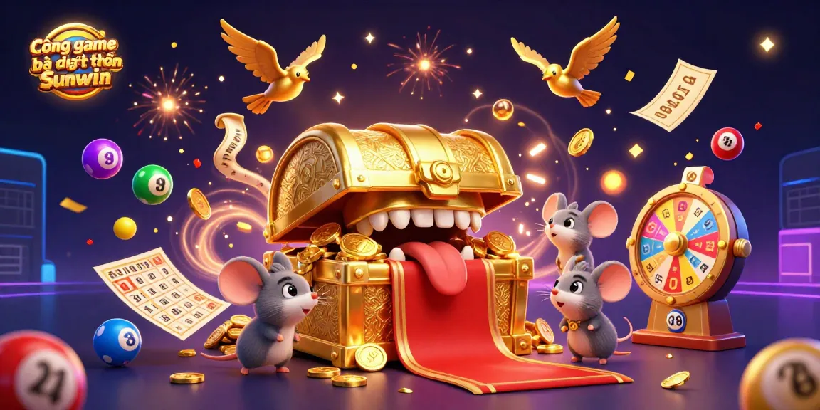 Experience Cổng game bài đổi thưởng Sunwin with dynamic lottery elements and vibrant energy in this engaging scene.